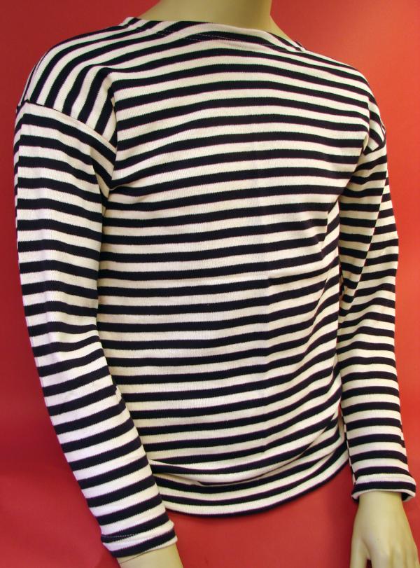 russian striped navy shirt